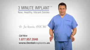 Dr. Joe Kravitz Discusses 3 Minute Implant™.