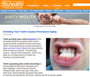 Teeth Grinding and Link to Aging by Dr Joe Kravitz